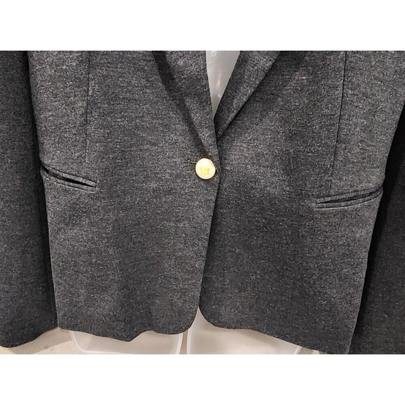 Philosophy Republic Clothing Blazer Women’s XL Grey Professional Chic 1 Button - Picture 4 of 9